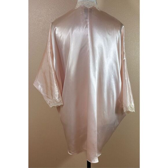 Vintage Victoria's Secret Gold Label Lace Trim Cami Robe/Kimono Women's One Size - Picture 3 of 10